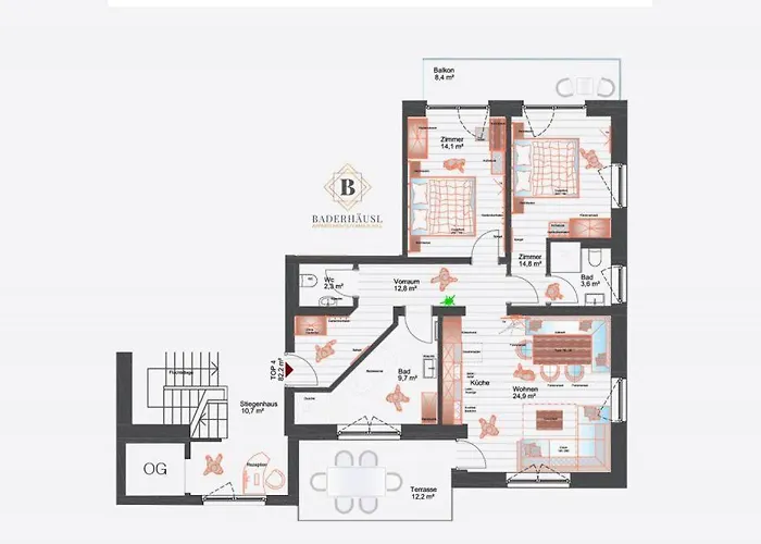 Appartement In Bramberg Near Cable Car *